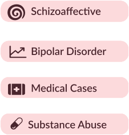 Schizoaffective, bipolar disorder, medical cases, substance abuse